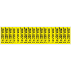 BRADY - VOLTAGE MARKERS CV 3X220V C - 450 ETICHE