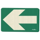 BRADY - Nastro antiscivolo - 10 pezzi e freccia fotoluminescente con rivestimento antiscivolo.