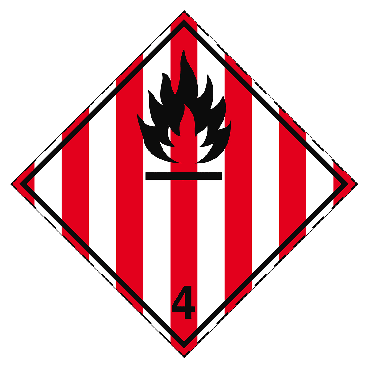 BRADY - ADR 4.1-297*297-B7525 - 1 SEGNALE