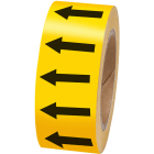 BRADY - ARROWTAPE:BLACK/YELLOW50MMX33M - 1300 SE