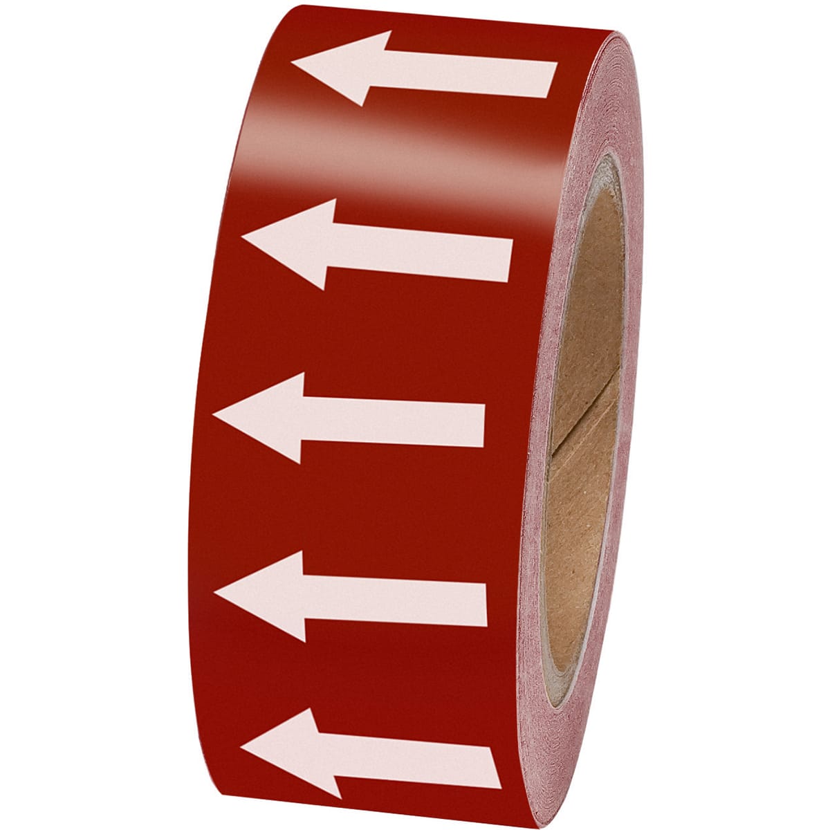 BRADY - Arrowtape bianco/rosso 50mmx33m - 1300 segna frecce direzionali.