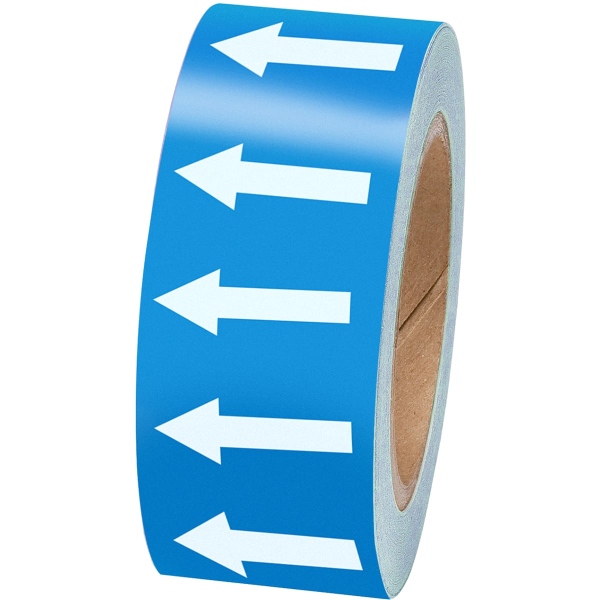 BRADY - ARROWTAPE:WHITE/BLUE50MMX33M - 1300 SEGN