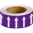 BRADY - ARROWTAPE:PURPLE/WHITE50MMX33M - 1300 SE