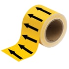 BRADY - ARROWTAPE:BLACK/YELLOW100MMX33 - 1300 SE