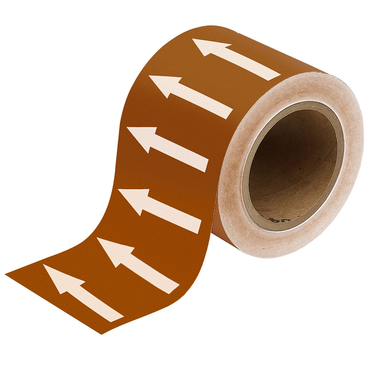 BRADY - ARROWTAPE:WHITE/BROWN100MMX33M - 1300 SE