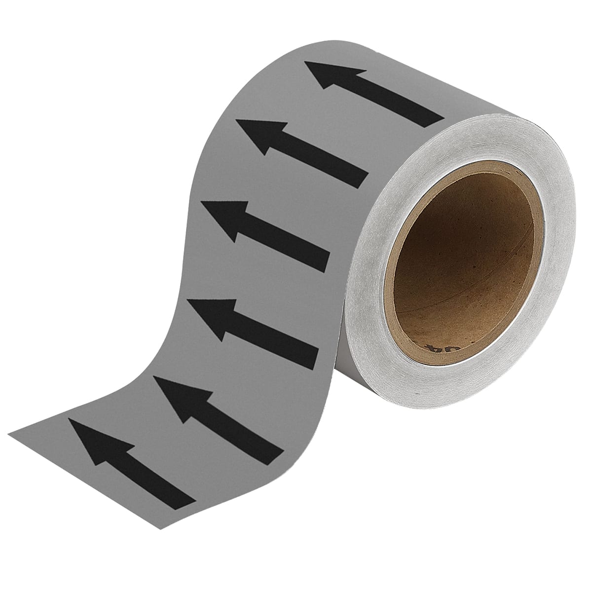 BRADY - ARROWTAPE:BLACK/GREY100MMX33M - 1300 SEG