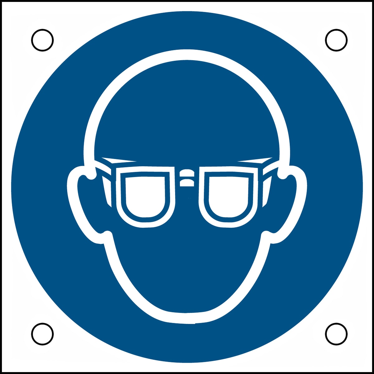 BRADY - M/M004/NT/ALU05-50X50-1 - 1 SEGNALE
