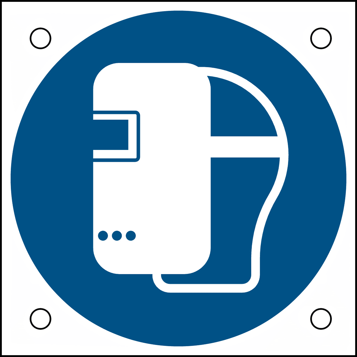 BRADY - M/M019/NT/ALU05-50X50-1 - 1 SEGNALE
