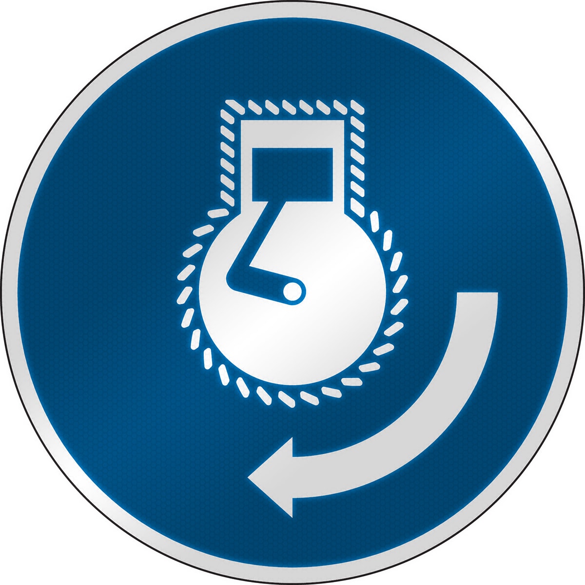 BRADY - M038 NT RFL DIA395 1 SEGNALE