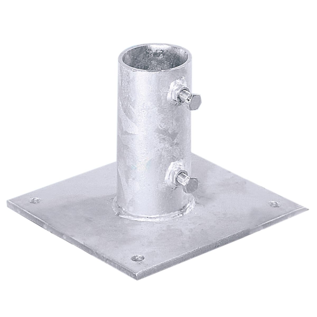 BRADY - Base per fissaggio a vite per palo diametro 51 mm.