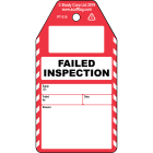 BRADY - Cartellino failed inspection - 50 tag.