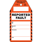 BRADY - Cartellino Reported Fault - 50 Tag.
