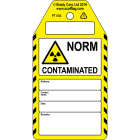 BRADY - Cartellino norm contaminated - 50 tag.