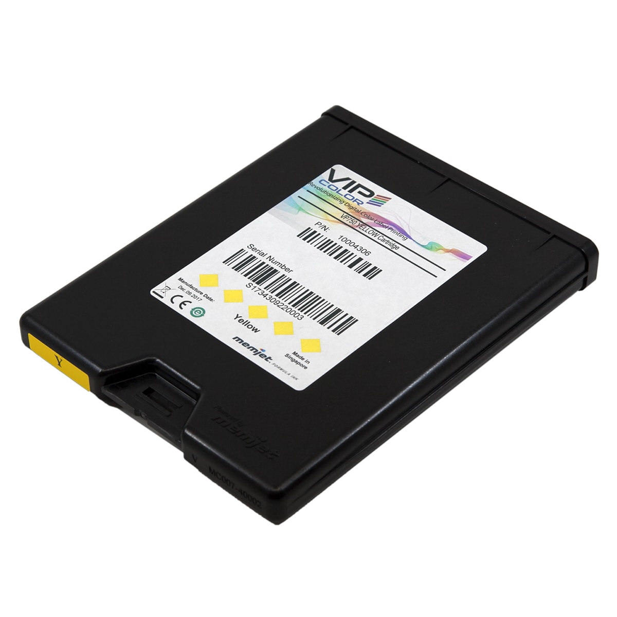 BRADY - Scatola di cartucce di inchiostro VP750 giallo - 5 cassetta.