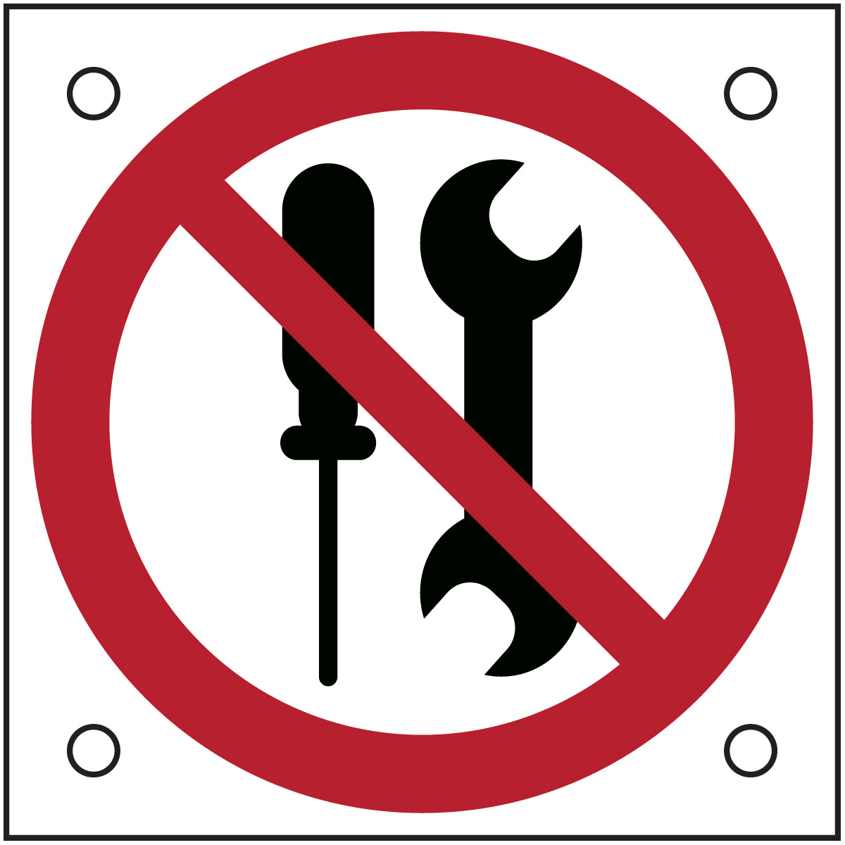 BRADY - P/P069/NT/ALU05-50X50-1 - 1 SEGNALE