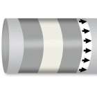BRADY - MPM-STEAM-300MMX30M-SV/WT/SV-R - 1 ROTOL