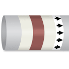 BRADY - Etichetta Marcatubo - IMO ISO 14726: Air in Ventilation System for Conditioned Supply.