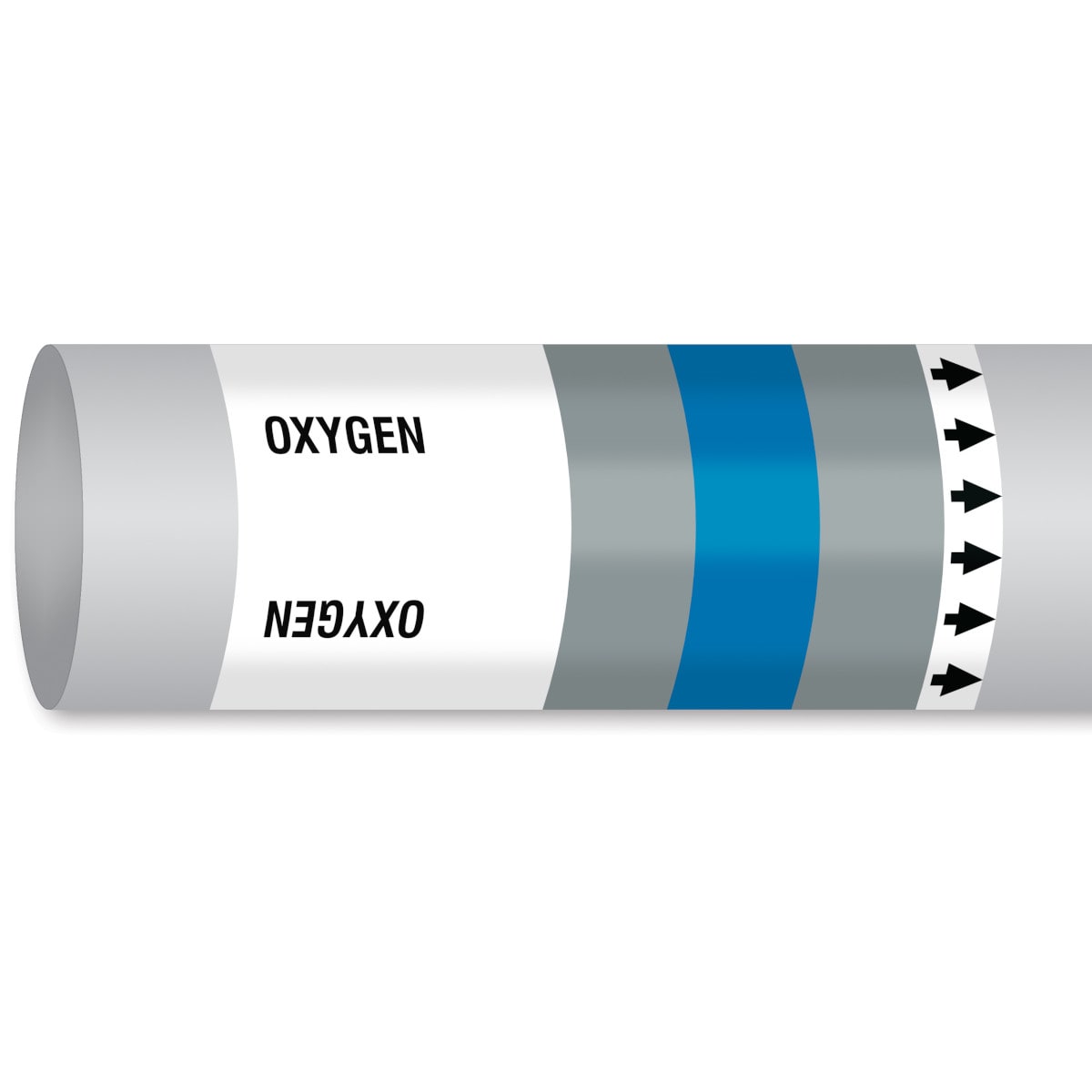 BRADY - MPM-NONFLAMGAS-600MMX30M-GY/BL - 1 ROTOL