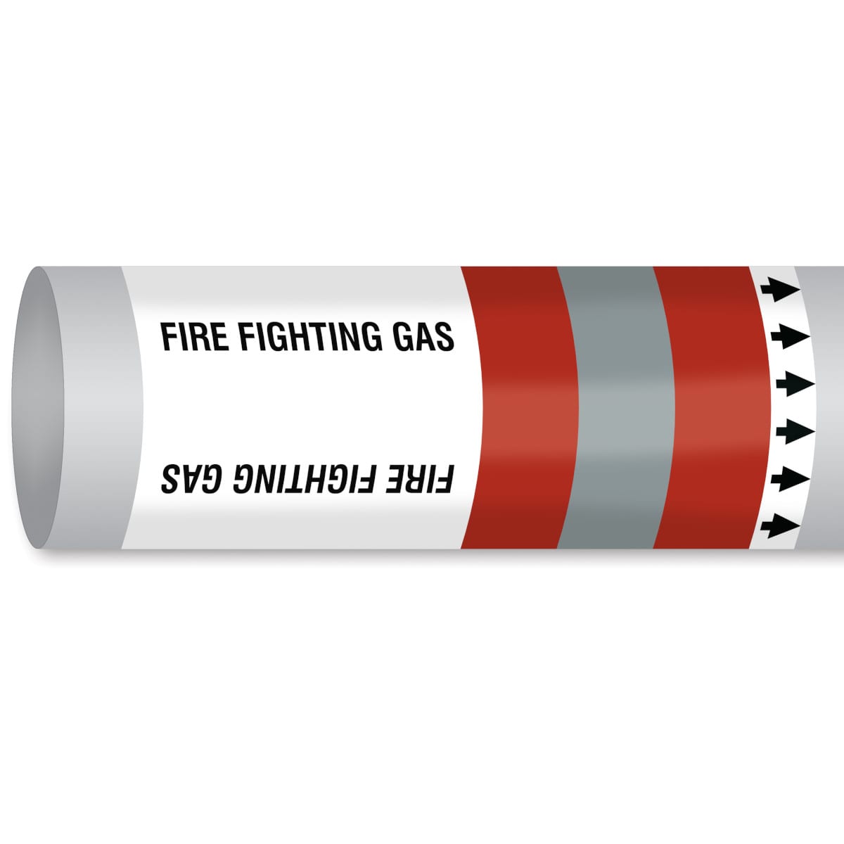 BRADY - MPM-FIRE-600MMX30M-RD/GY/RD-ROLL - 1 ROT