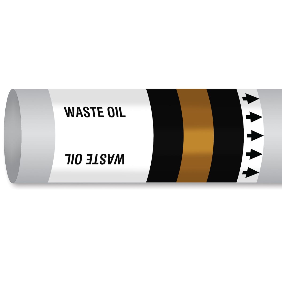 BRADY - MPM-WASTE-400MMX30M-BK/BR/BK-R - 1 ROTOL