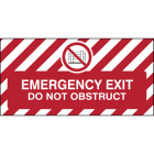 BRADY - Flo-Dr-Rd1/En/700x350 - Segnaletica di sicurezza a pavimento per mantenere l'area sgombra.