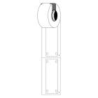 BRADY - M6-25X75-B7598-WT - 100 TAG