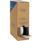 BRADY - Targhetta per cavi in poliestere BM-15X75-7598-WT bulk, senza liner, per M611, M610 e M710, 250 TAG.