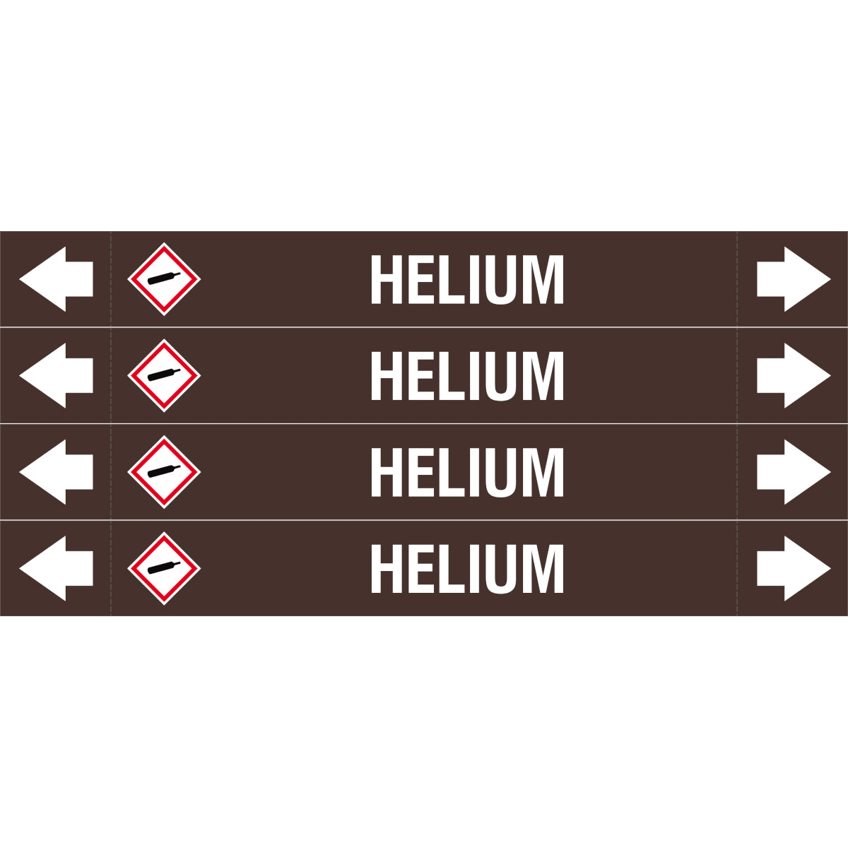 BRADY - Asme - Marcatubi - Helium - 4 Segnale.