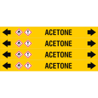 BRADY - Asme - Marcatubi - Acetone - 4 Segnale.