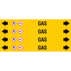 BRADY - ASMEPM-26X230MM-GAS - 4 SEGNALE