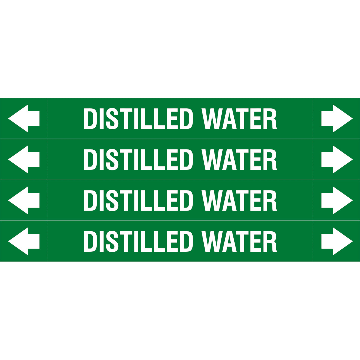 BRADY - Asme Marcatubi 26x230mm Distilled Water Segn