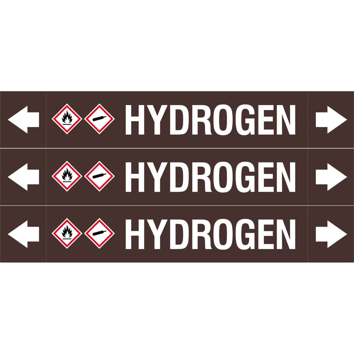 BRADY - Asme - Marcatubi - Hydrogen - 3 Segnale.
