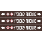 BRADY - Etichetta Marcatubi 3 Segnale ASME Hydrogen Fluoride