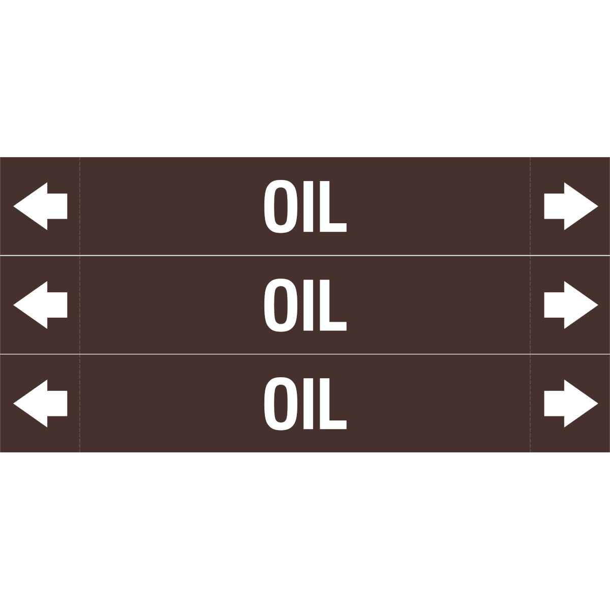 BRADY - ASMEPM-37X230MM-OIL - 3 SEGNALE