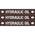 BRADY - Asme Marcatubi 37x230mm Hydraulic Oil 3 Segnal.