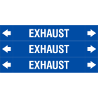 BRADY - ASMEPM-37X230MM-EXHAUST - 3 SEGNALE