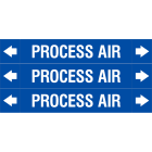 BRADY - ASMEPM-37X230MM-PROCESS AIR - 3 SEGNALE