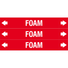 BRADY - ASMEPM-37X230MM-FOAM - 3 SEGNALE