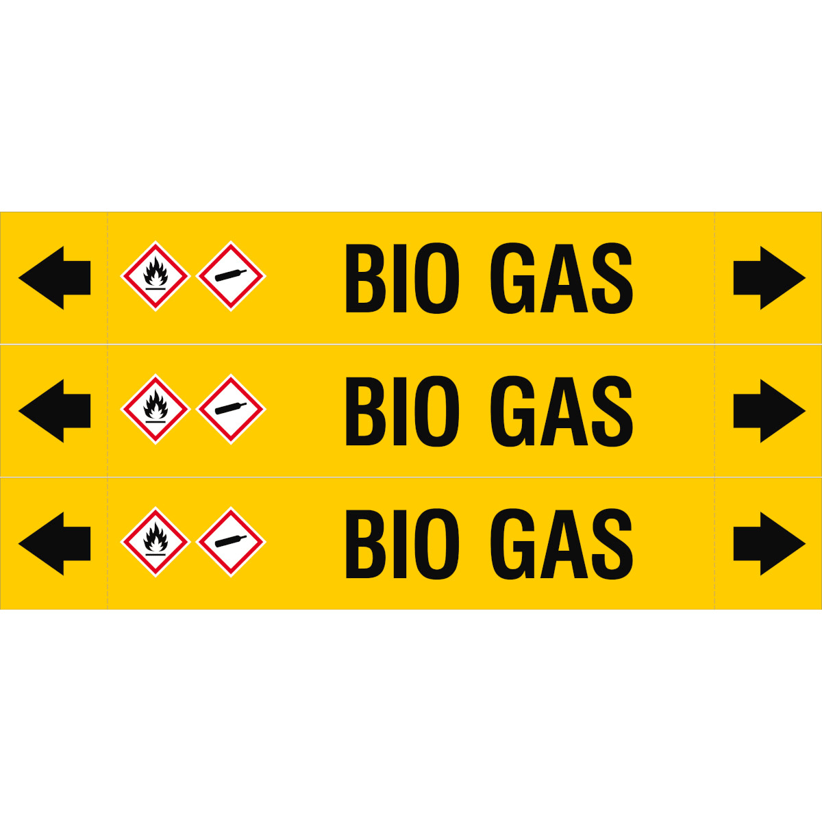 BRADY - Asme Marcatubi Bio Gas 3 Segnale.