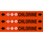 BRADY - Asme - Marcatubi - Chlorine - 3 Segnale.