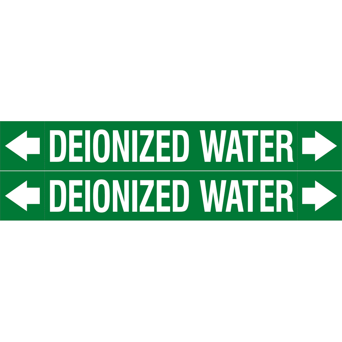 BRADY - Asme Pm 50x345mm Deionized Water Marcatubi 2 Segn