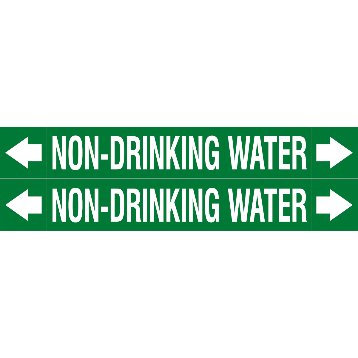 BRADY - Etichetta Marcatubi 2 Segnale ASME Non-Drinking Water