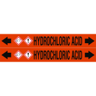 BRADY - Etichetta Marcatubi 2 Segnale ASME Hydrochloric Acid