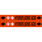 BRADY - Etichetta Marcatubi - 2 Segnale ASME Hydrofluoric Acid.