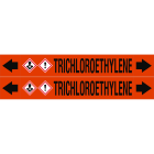 BRADY - Etichetta Marcatubi - 2 Segnale ASME Trichloroethylene.