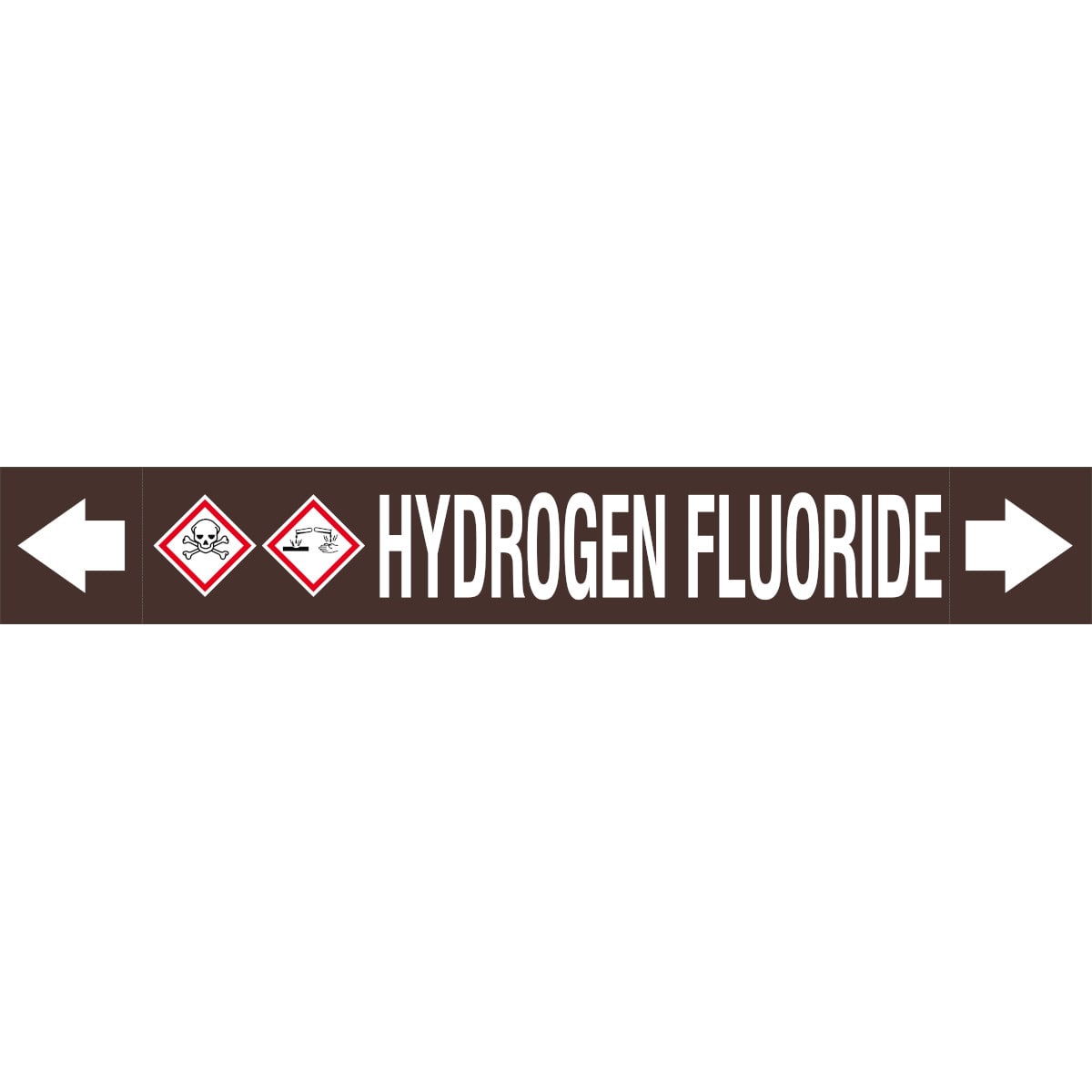 BRADY - ASMEPM-100X690MM-HYDROGEN FLUO - 1 SEGNA