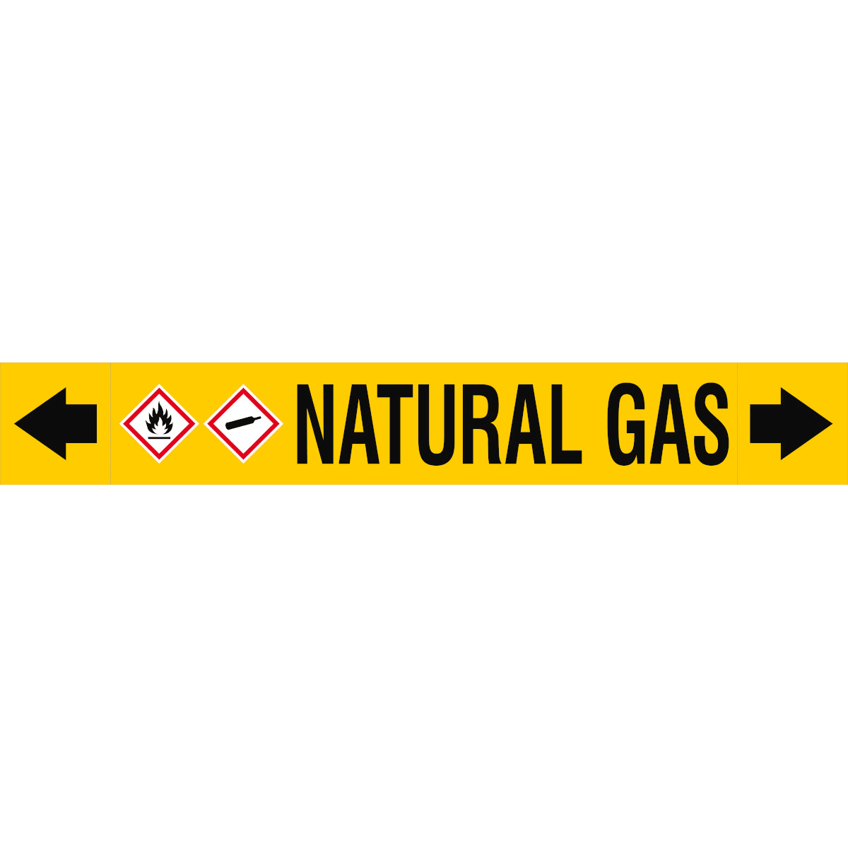 BRADY - Asme - Marcatubi - Natural Gas - 1 Segna.