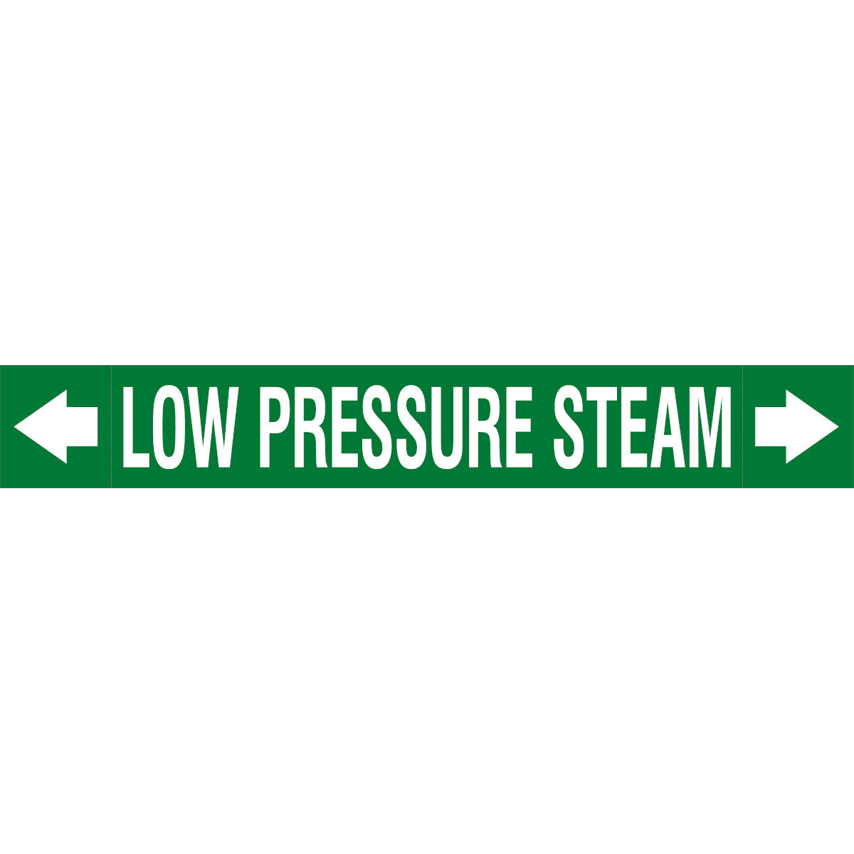 BRADY - Etichetta Marcatubi 1 Segnale ASME Low Pressure Steam.