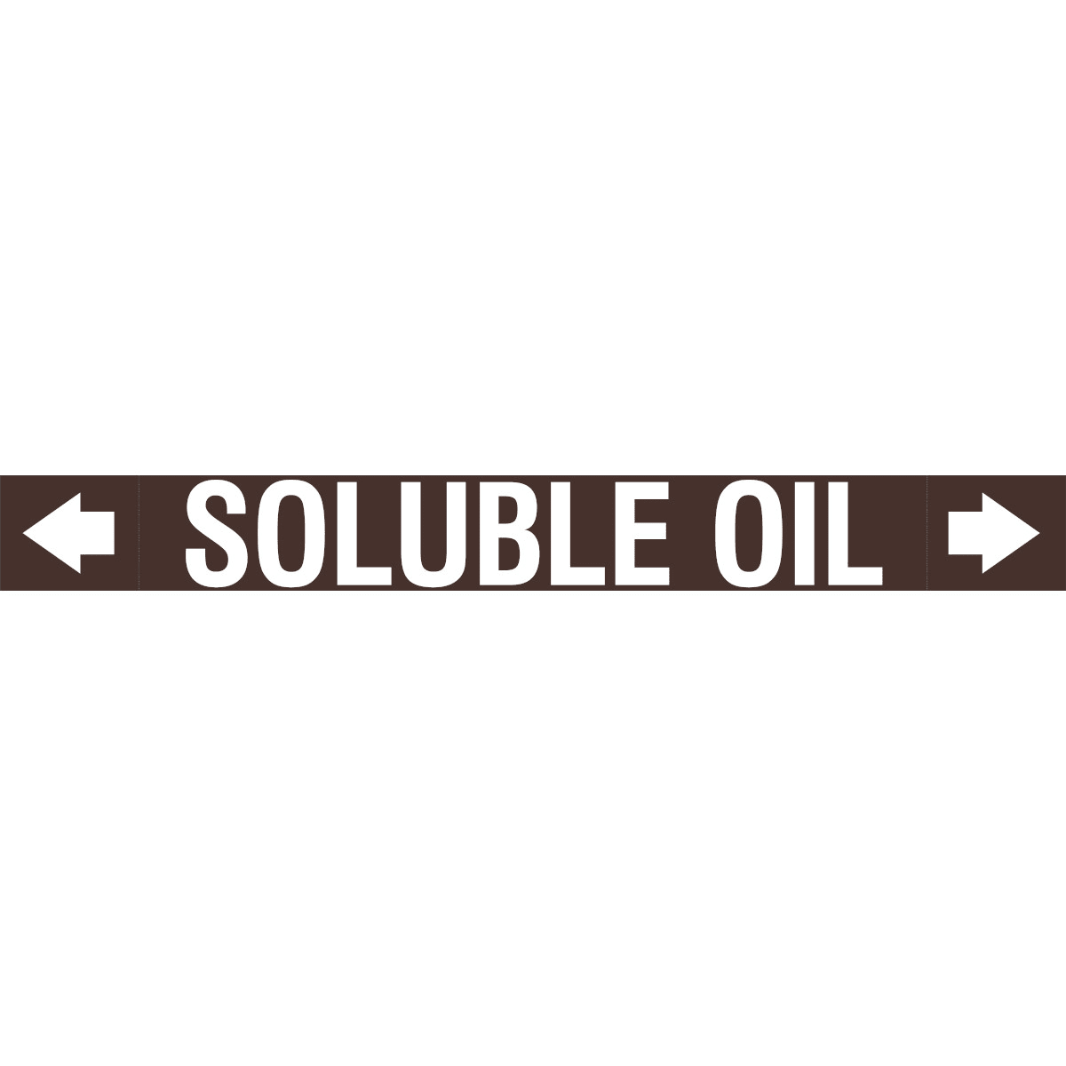 BRADY - Asme - Marcatubi - Soluble Oil - 1 Segna
