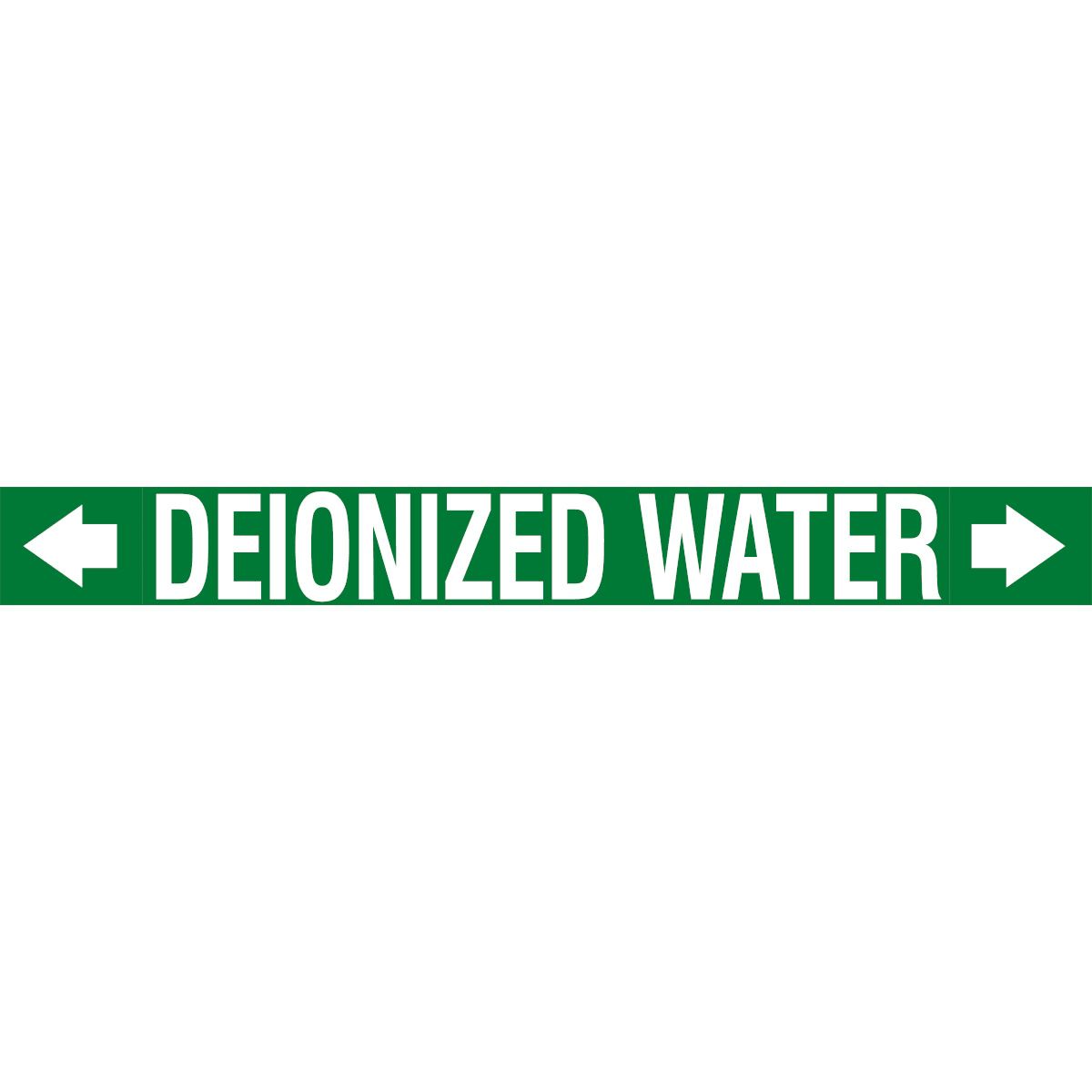 BRADY - Etichetta Marcatubi 1 Segnale ASME Deionized Water